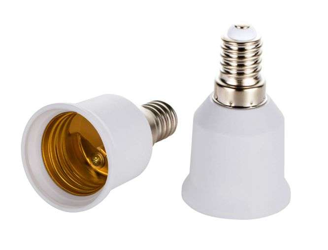 LAMP HOLDER ADAPTER E27-E14 SCREW  E14-E27 / 210133