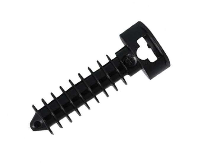 PLUG - CABLE FIXING BLACK 8mm - DEBULK EH1B8