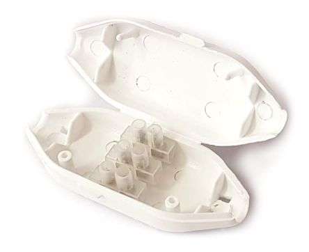 CABLE JOINER WHITE 3WAY 5A EASYJOINT-WT *A*