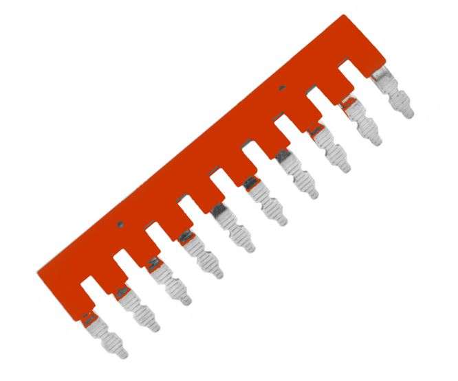 BRIDGE / LINK 20W RED FOR DIN TERMINALS P=5.2mm EB10-5-16-00Z(H)