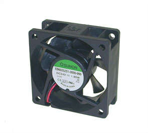 FAN 60sqx25 24V SLV LEA 23.5CF  EB60252S1-0000-999