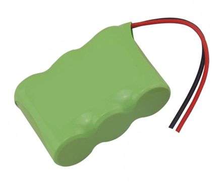 2/3 AA BATTERY PACK 3.6V 0.4AH NiMH 3CELL LEADS EIE02-0007-01