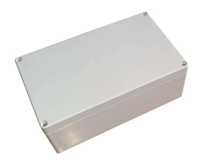 IP65 ABS ENCLOSURE 200x120x75mm GREY F1