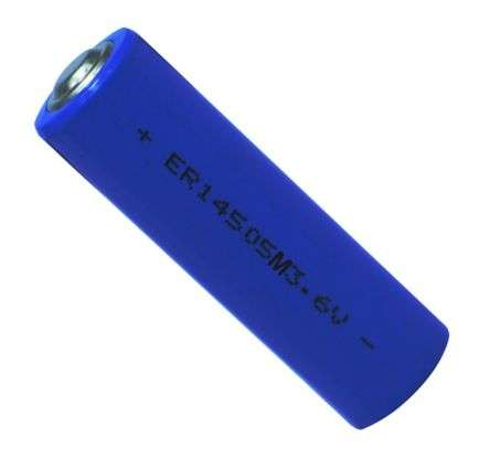 AA=SIZE BATTERY LITHIUM 3V6 2.2AH 14x50  ER14505M
