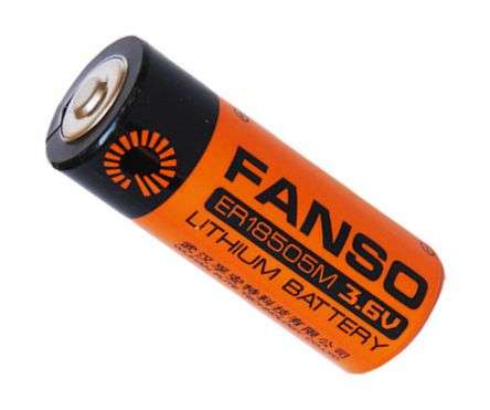 LITHIUM CELL / BATTERY  3.6V 3.5AH 18x50  ER18505M / 190100