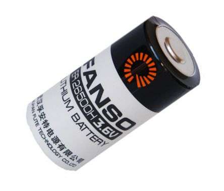 R14=C=BATTERY 3.66V 9AH LITHIUM THIONYL CHLORIDE  ER26500H / 190329