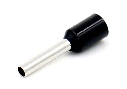 BOOT LACE TERMINAL BLACK 1.5mm2 L=10 EVN1510-BK