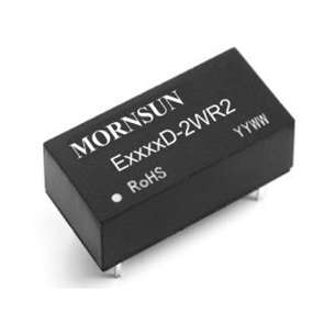 DC-DC CONVERTER DIP I=5 O=+/-5 0.2 2W E0505D-2WR2