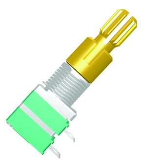 POTENTIOMETER S/T LIN DUAL-SHAFT 10K F-09427G-B10K-L1...