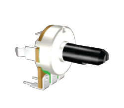 POT S/T LIN P/M 17MM 200K PCB  F-162KP-B200K-Y25-H