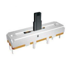 POT SLIDE LIN 10K T=20mm DUAL F2031GA-B10K-L15CFP