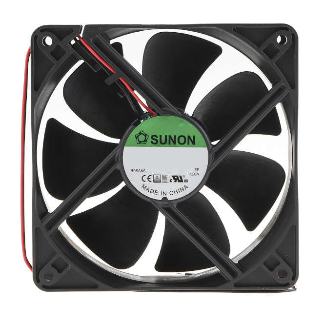 24VDC AXIAL COOLING FAN 120sqx38mm BAL 138CFM LEAD EEC0382B1-0000-A99