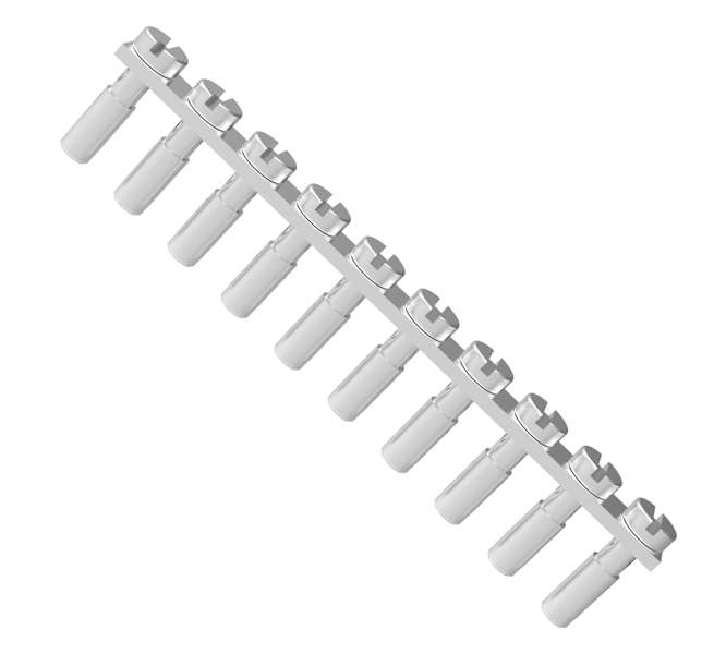 BUS BAR BRIDGE FOR PC2.5 TERMINALS P=5.2 FBRI-10-5-00A(H)