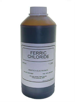 FERRIC CHLORIDE LIQUID 1LT  UN1773 HAZ 2R - 1LT