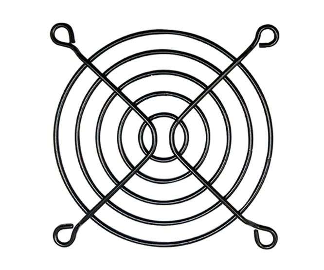 METAL FINGER/FAN GUARD BLACK 92mm  FG-09