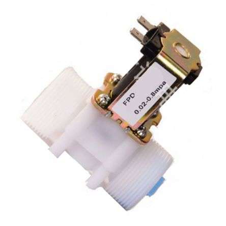 3/4inch 12VDC SOLENOID VALVE; MAINS PRESSURE OPERATION; thread OD=26mm; water  DC-12VDC / 180022