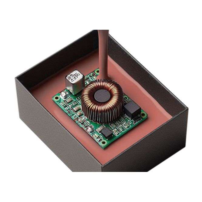 RESIN POTTING COMPOUND BROWN 500g FR453-500