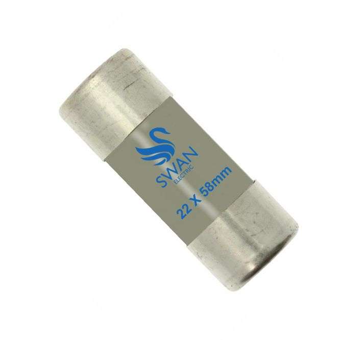 FUSE CERAMIC RND 22x58 125A 500V 100KA  RT18-125-22X58-125A