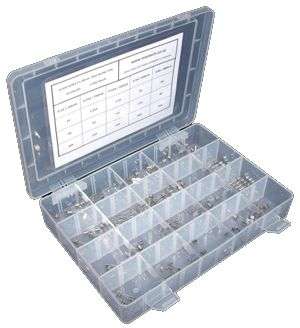 GLASS FUSE ASSORTMENT KIT 6x32 0.1A TO 20A EIE08-0002-01