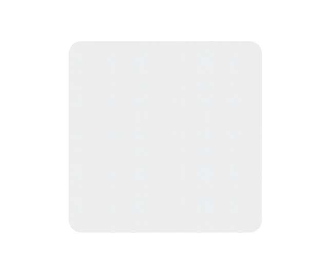 BLANK COVER PLATE PLASTIC WHITE 4x4 G NEW3-N95110