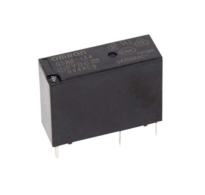 SPNO NON-LATCHING RELAY PCB MOUNT 12V DC COIL 3A G5NB-1A DC12