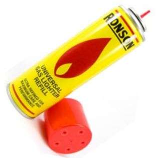 GAS UNI AEROSOL REFIL CAN - DANGER  260402