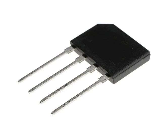 BRIDGE RECTIFIER SIL +AA- 1KV 2A GBP210