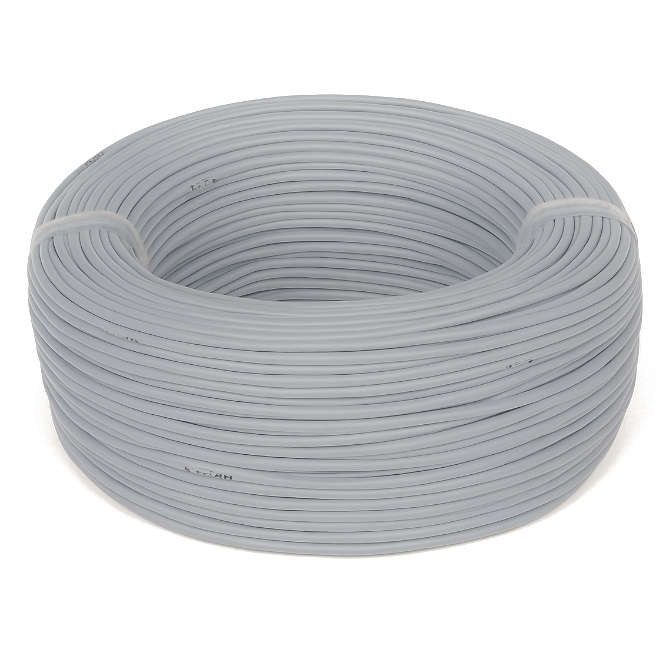 SIGNAL CABLE 6C NO-SCREEN CSA=0.22mm OD=3.4mm GREY - 100m/ROLL HO13C22-GY