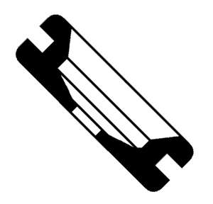 GROMMET RUBBER 6x18.5x23x2  124-4443RS