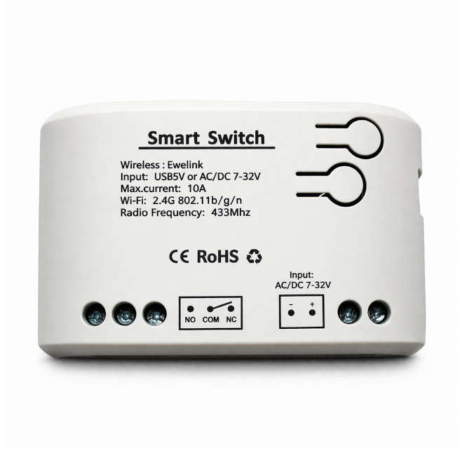 WI-FI MOTOR CONTROL SWITCH IN CASE 10A 7-32V 433MHz 2KW GateMC