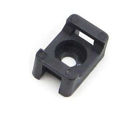 PANEL MOUNT CABLE HOLDER BLACK 21.5x16mm HC-5S-BK