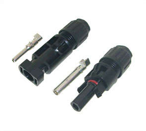 CONNECTOR SET PLUG + SOC SOLAR  MC4-1MF (PAIR)