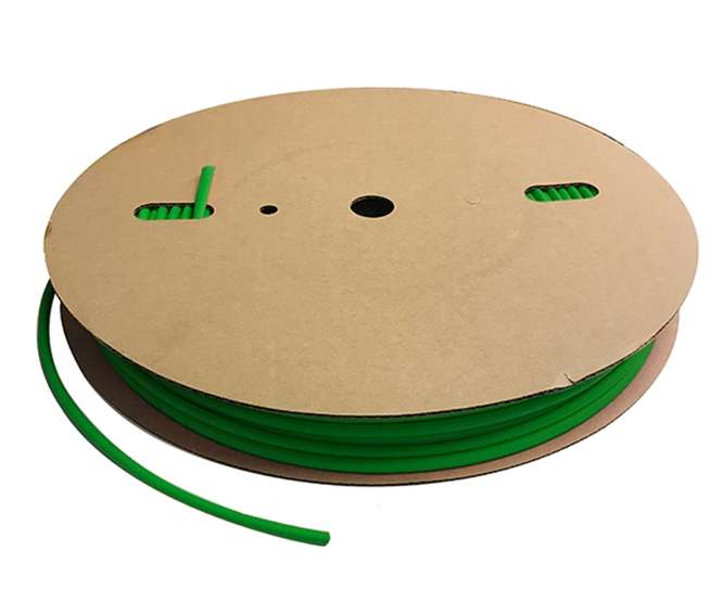 SLEEVING HEATSHRINK 30mm GREEN - 50m/REEL S-901-30MM-GRE-T *REEL*