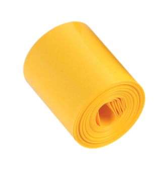PVC HEATSHRINK YELLOW 65mm
