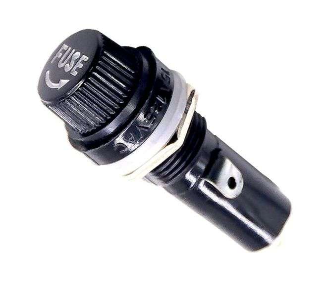 PANEL MOUNT HOLDER FOR 6x32 FUSE HF-009