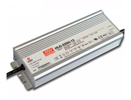 POWER SUPPLY ENCL. LED DRIVER I=100-240V O=12V HLG-320H-12B