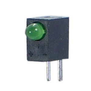 LED HOLDER 3mm R/A GRN VB1LUG32D-1