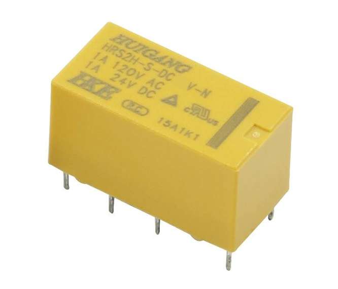 RELAY DPDT 1A 12VDC RECT 8PIN  HRS2H-S-DC12V-T