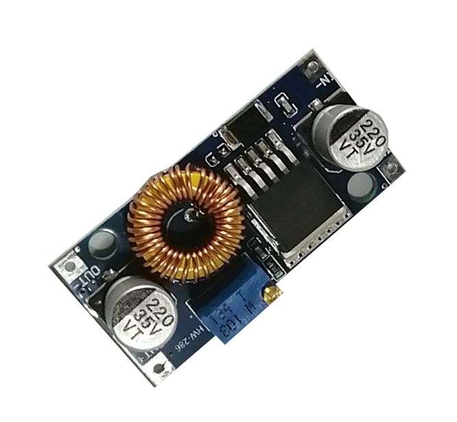 DC-DC STEP-DOWN I=5-32 O=0.8-24VDC @ 5A BUCK CONVERTER  HW-286 *DBK*