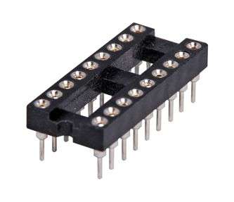 IC SOCKET 0.3 18W TULIP RND NAR 26PCS/TUBE ISM18T1-03-RH