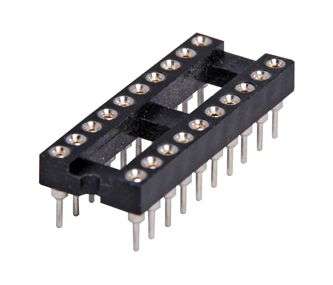 IC SOCKET 0.3 20W TULIP RND NAR 24PCS/TUBE ISM20T1-03-RH
