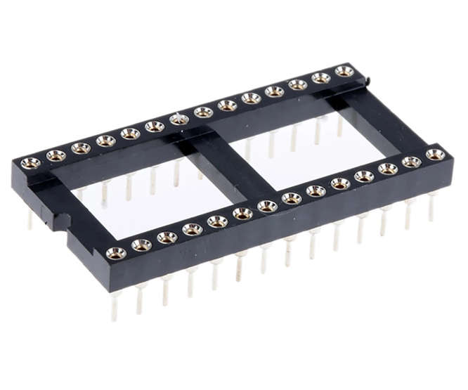 IC SOCKET 0.6 32W TULIP RND W/W WIDE ICE-326-S-TT