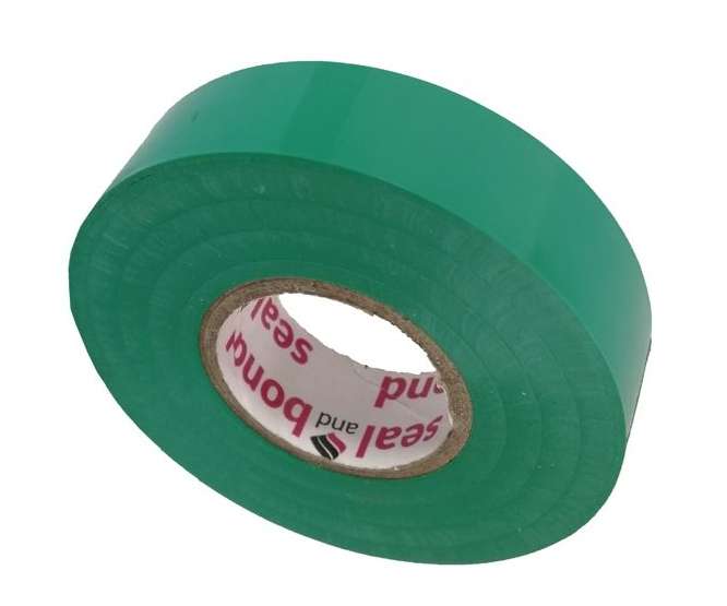 PVC INSULATION TAPE 18mm 20m 0.2mm GREEN IT-SB-GREEN