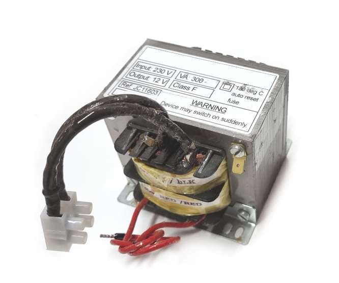 MAINS TRANSFORMER P=230V S=12V 25A @ 300VA  JC11603