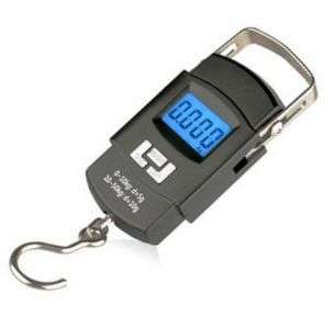 DIGITAL HAND HELD  SCALE - BLACK  JG08-BK / 170158