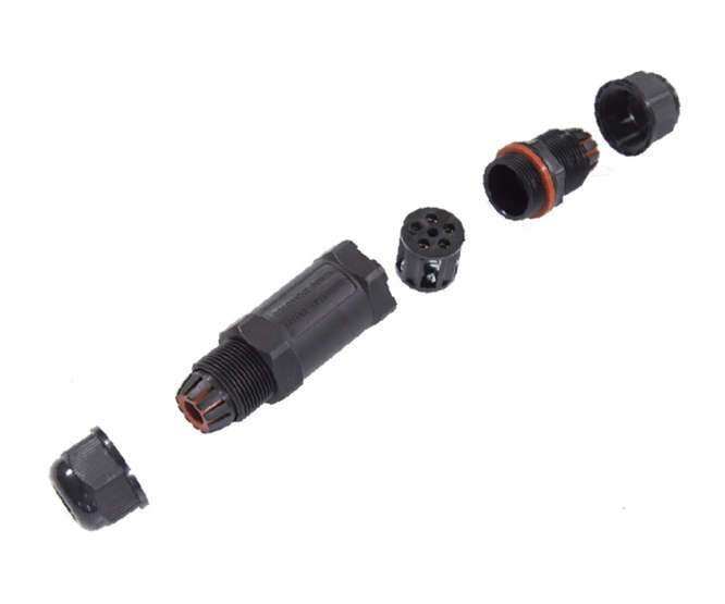 5W CABLE GLAND CONNECTOR IP68 0.5x4.0mm 450V 32A JW17/5