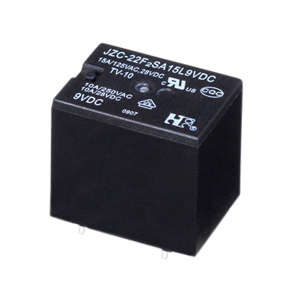 RELAY SPDT 15A 12VDC RECT 5PCB  JZC-22F2SC15D12VDC