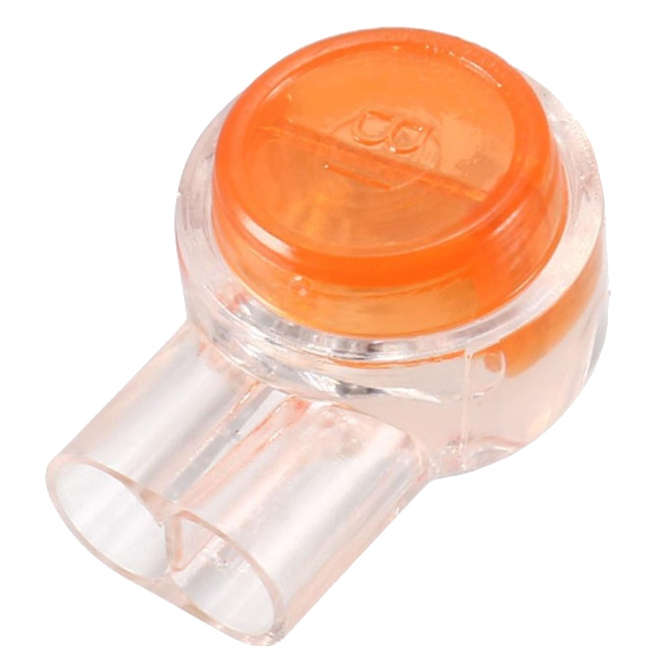 2W SPLICE PRESS CONNECTOR Y-TYPE OD=0.9m ORANGE K1-OR