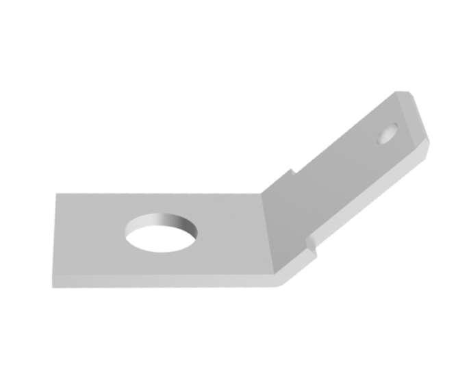 PCB MOUNT SPADE TERMINAL 6.3mm K21-00A(H)