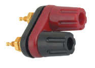 SOCK BANANA DUAL GOLD PLATED  K2103     RoHS